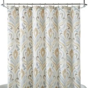 Liz Claiborne Coventry Fabric Shower Curtain(NWOT)
